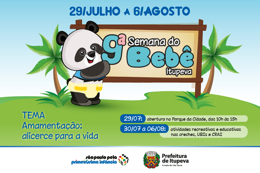 Semana do Bebê começa dia 29 de julho